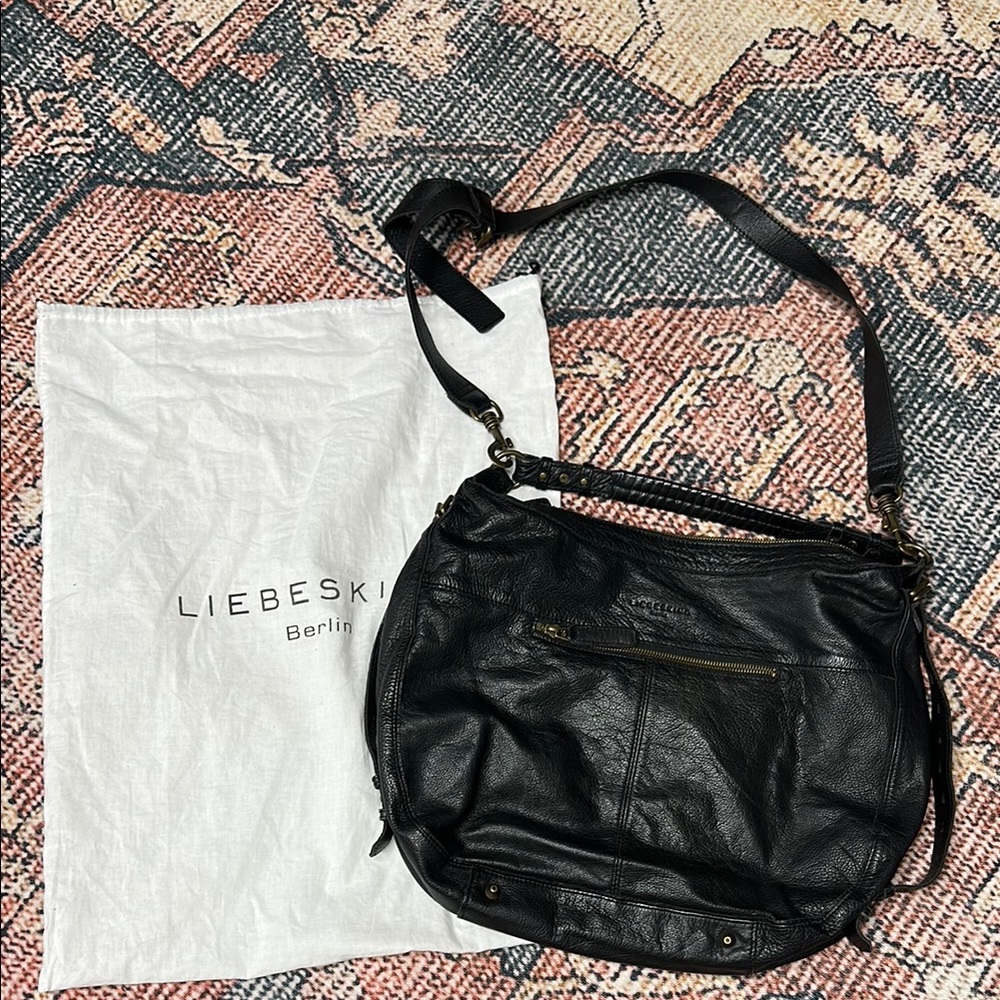 Liebeskind Black Leather Women's Crossbody Bag